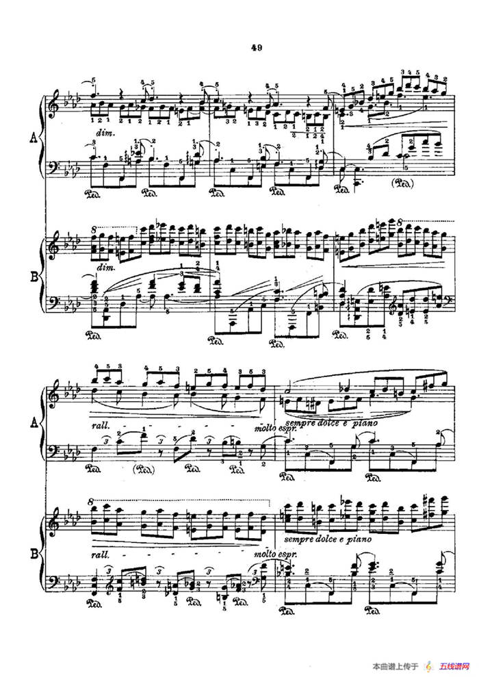 53首以肖邦练习曲为素材而作的练习曲（No.28）