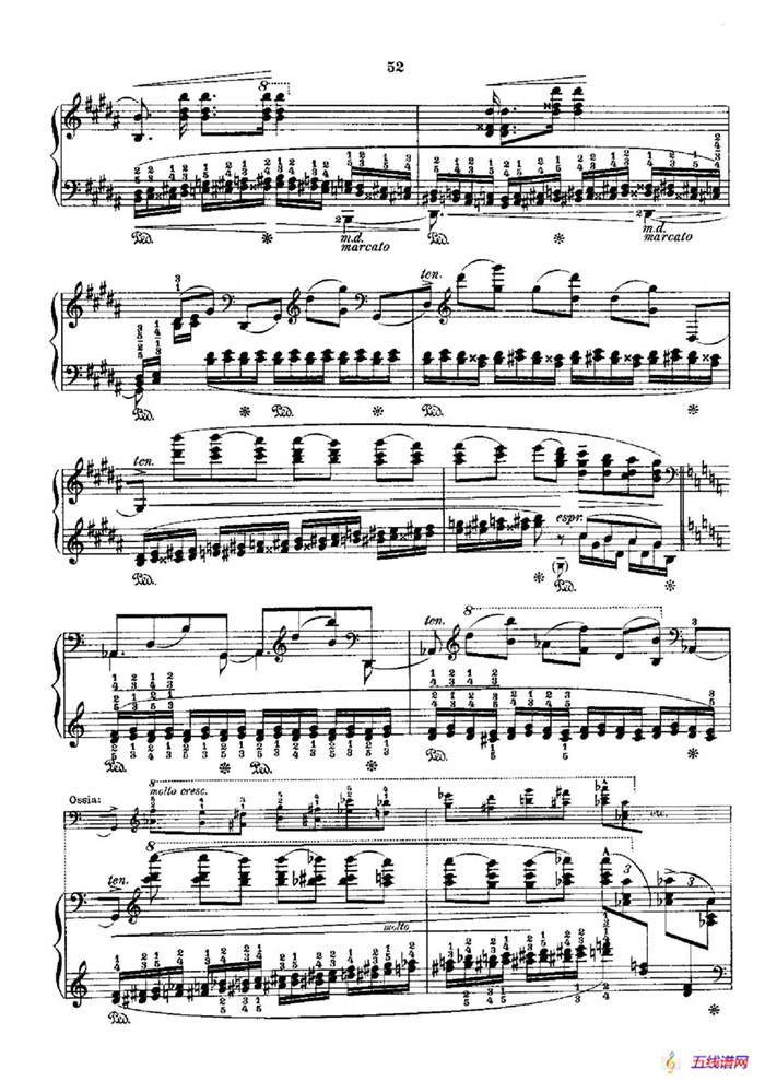 53首以肖邦练习曲为素材而作的练习曲（No.36）