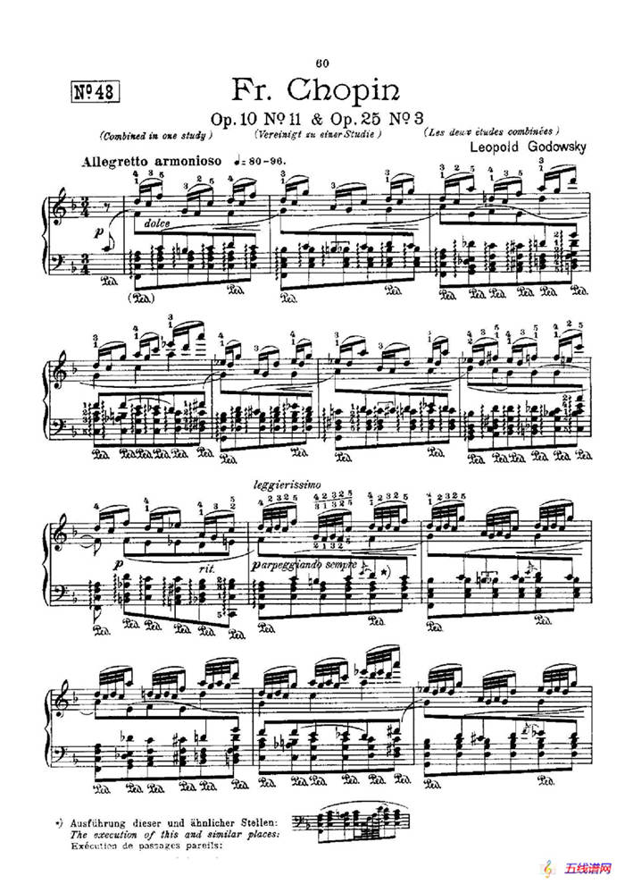 53首以肖邦练习曲为素材而作的练习曲（No.48）