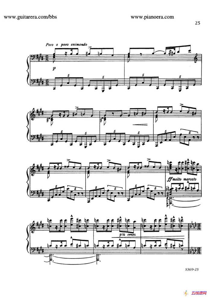 Fourth Piano Sonata S.360（第四钢琴奏鸣曲）