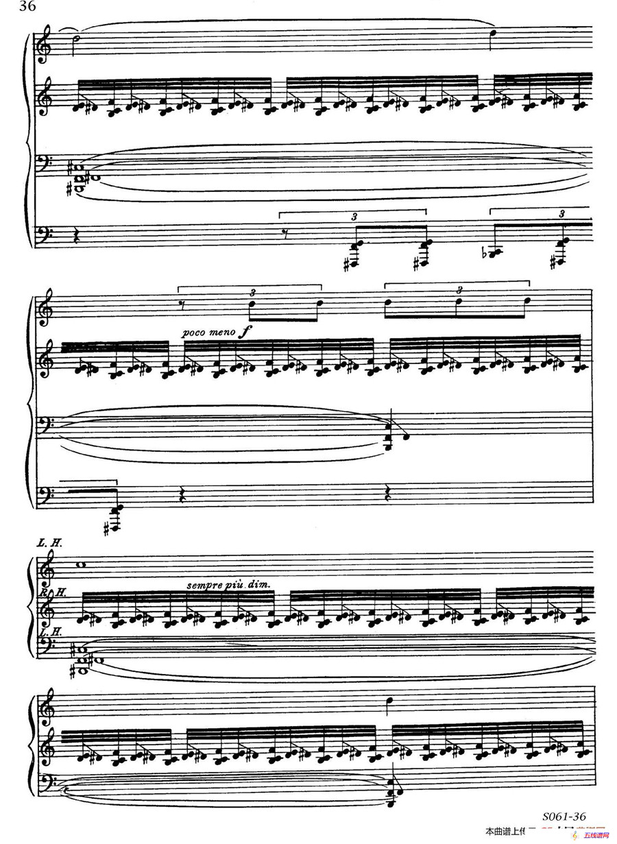 Poems of 1917 Op.41（1917之诗 8. 战争）