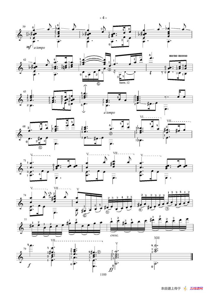 Op.47 Nr.2 Suite Espanola(Canaluna)（古典吉他）