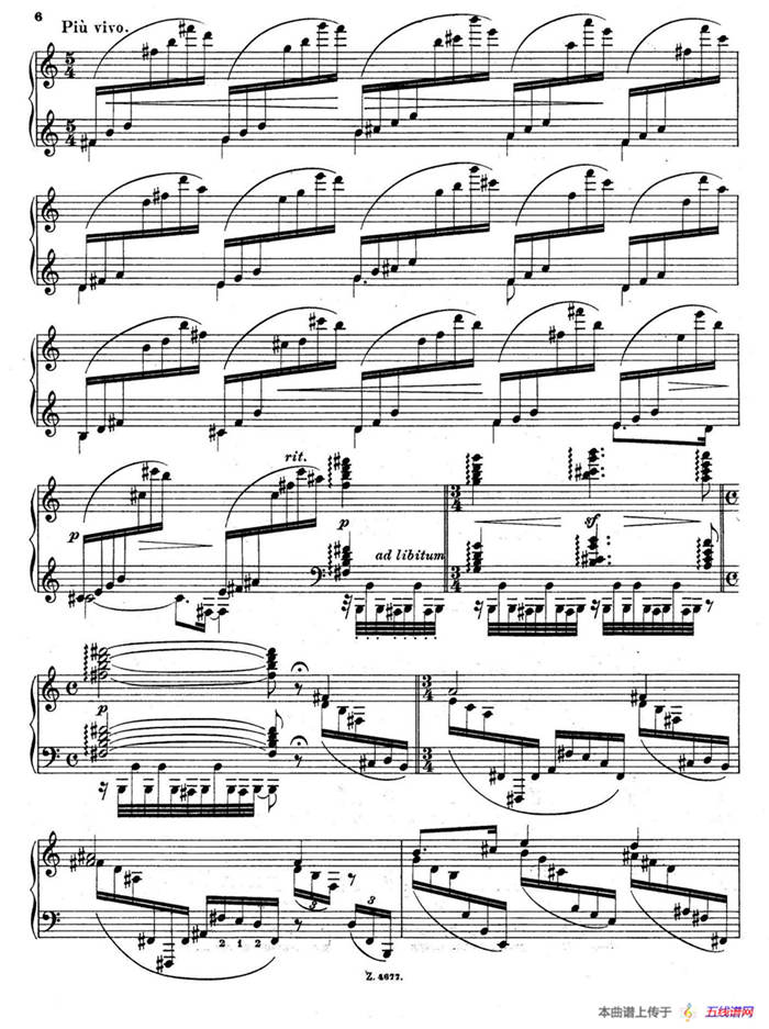 Charakterskizzen Op.40（个性素描 3. 无题 Nenien）