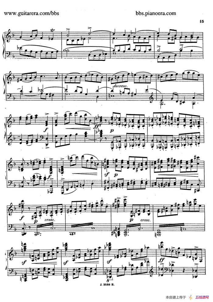 Theme with Variations and Fugue in F Major Op.14 （F大调主题变奏与赋格）