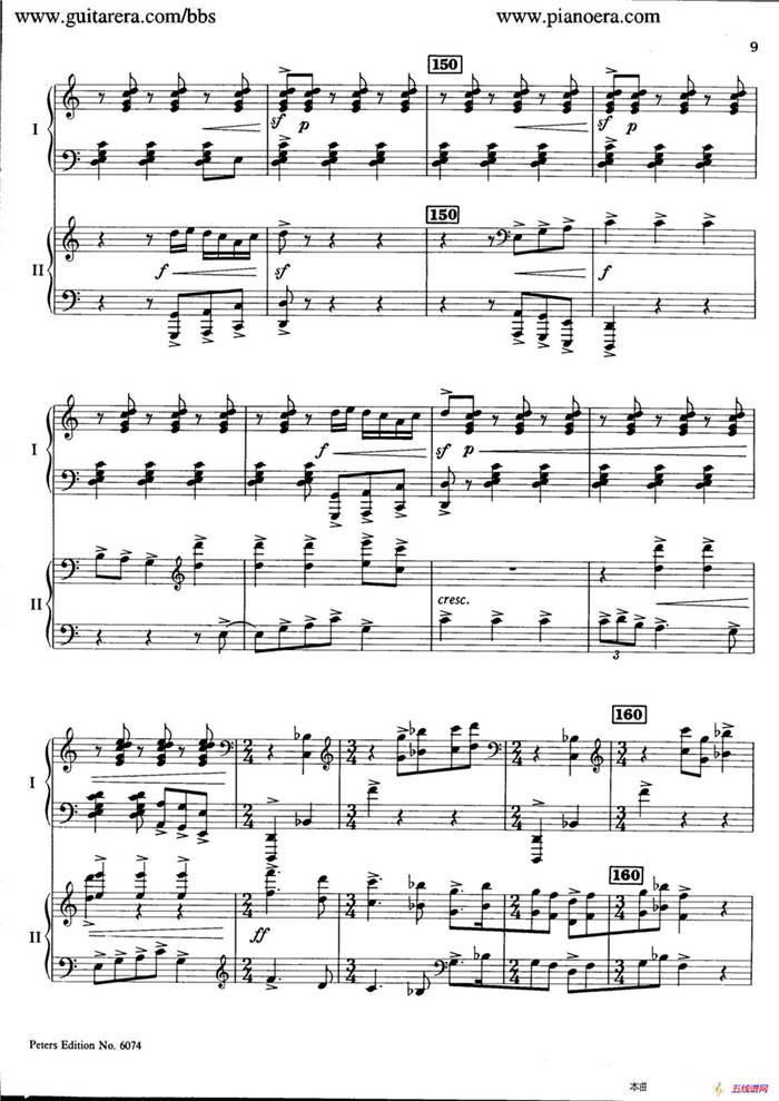 Rondo in D Major Op.87a（D大调回旋曲·双钢琴）