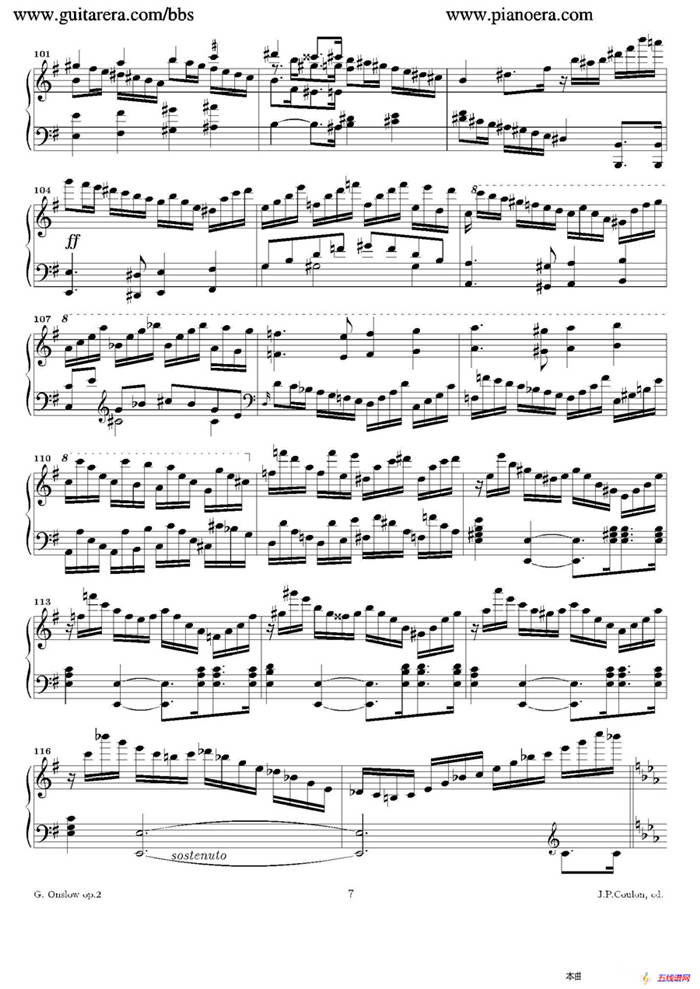 Grande Piano Sonata in c Minor Op.2（c小调华丽钢琴奏鸣曲·第一乐章）