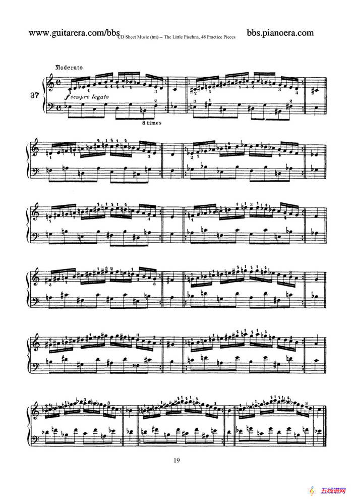 48 Practice Pieces（四十八首钢琴练习曲）
