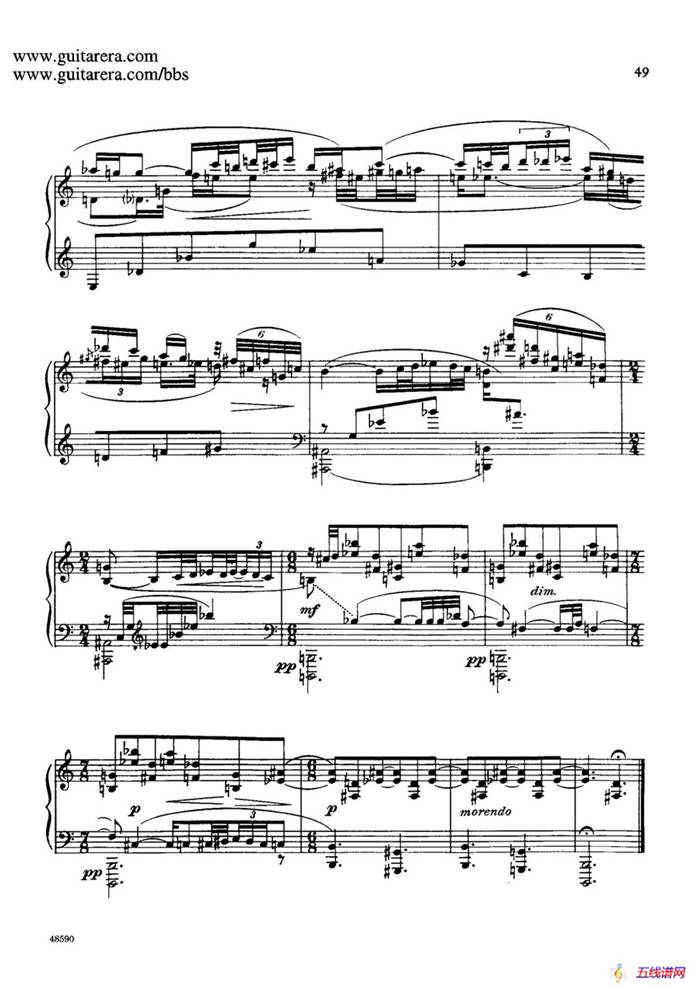 Piano Sonata Op.26（钢琴奏鸣曲·第三乐章）