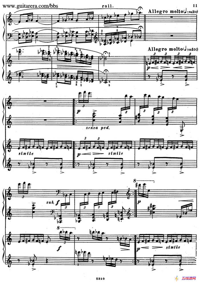 Variation on a Theme by Paganini（帕格尼尼主题变奏曲·双钢琴）