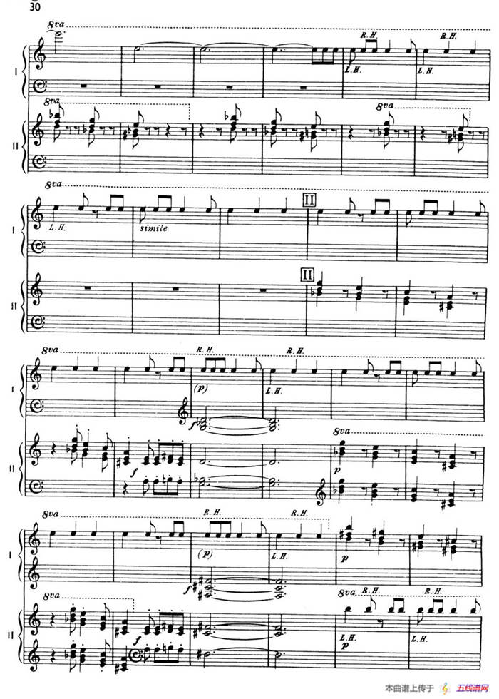 The Planets Op.32（双钢琴）（行星·第三乐章 水星—飞行使者）