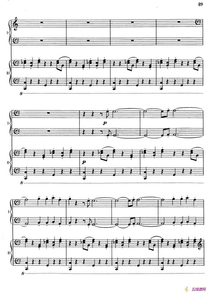 The Planets Op.32（双钢琴）（行星·第六乐章 天王星—魔术师）