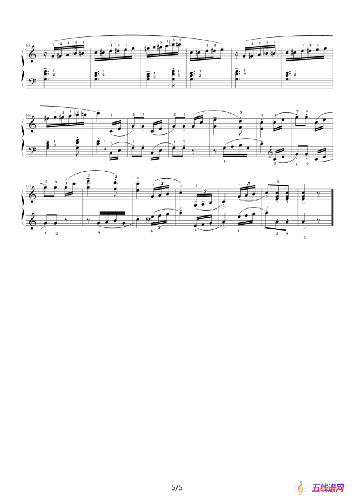 库劳—C大调钢琴小奏鸣曲（Op.55 No.1）