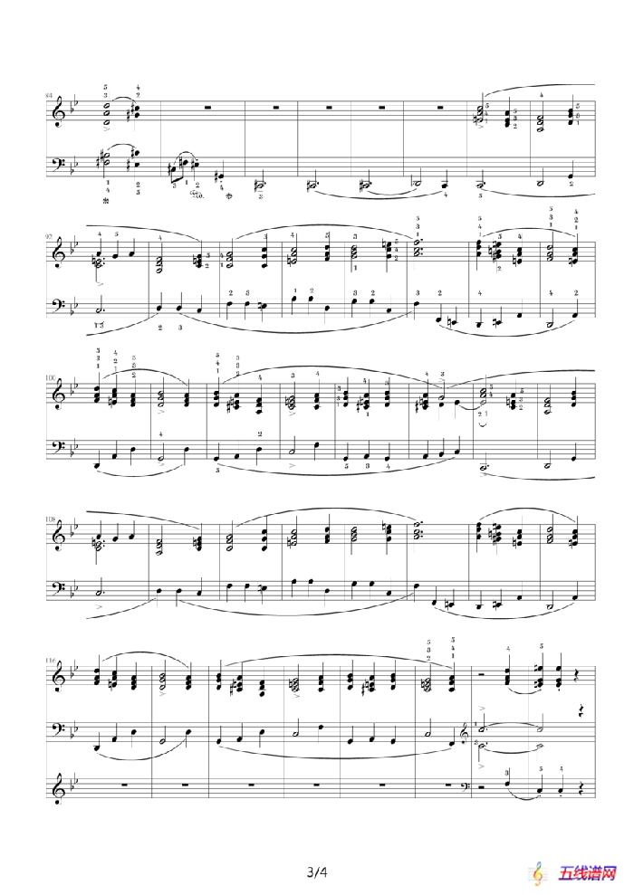 G小调夜曲，Op.15,No.3（肖邦第6号夜曲）