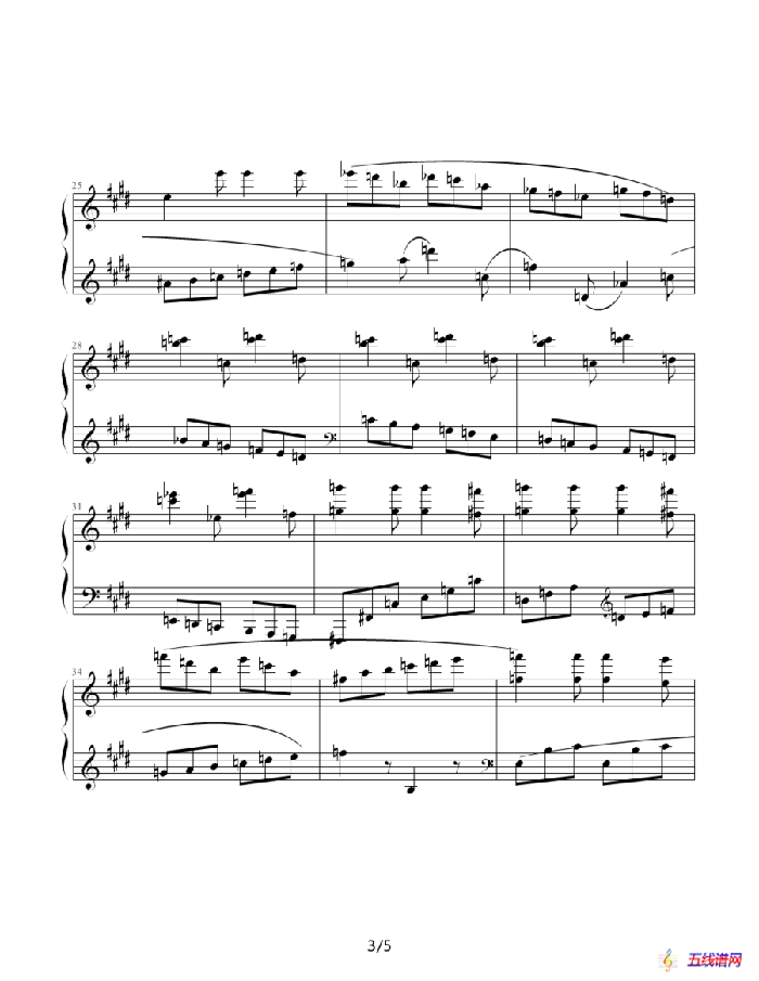 肖斯塔科维奇—前奏曲（9）：E大调