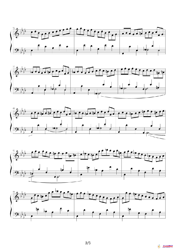 练习曲Op.25 No.2（肖邦曲、欧阳阳制谱版）