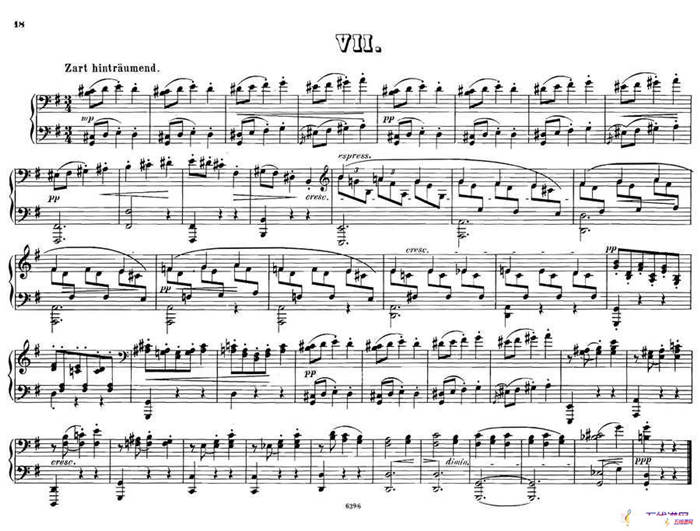 12 Waltzes Op.59 4 Hands（12首圆舞曲·四手联弹·Ⅶ）