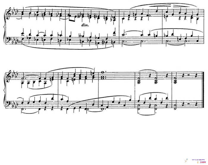 Four Fugues Op·72（4首赋格·3）