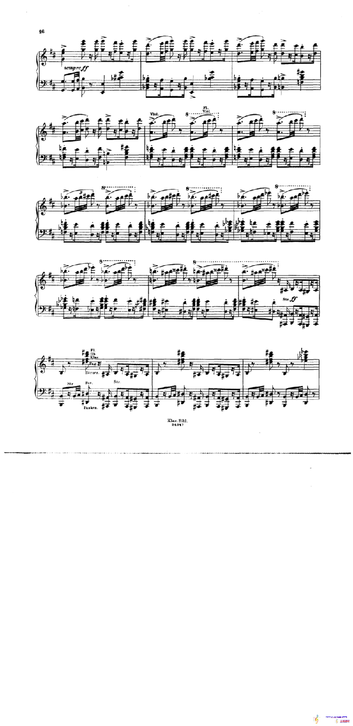Die Hunnenschlacht S·105 - Solo Piano（匈奴之战·钢琴独奏版）