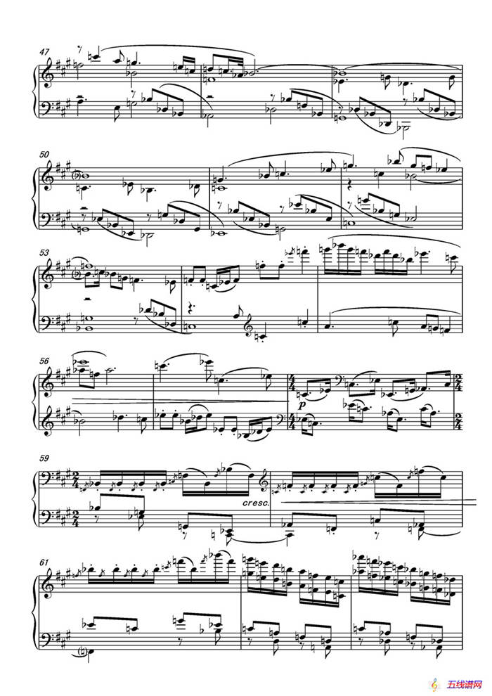 第二十钢琴奏鸣曲（Piano Sonata.20）（中国钢琴作品）
